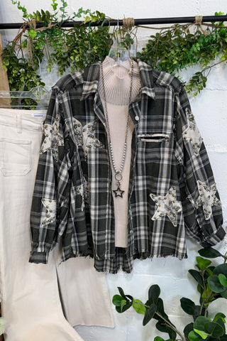 Starry Nights Top Olive by POL