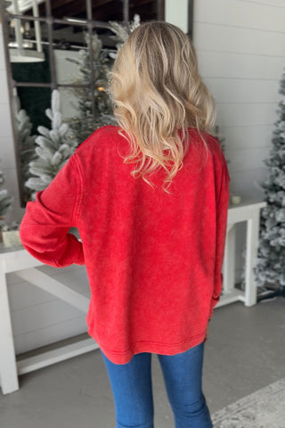 Bow Up Bow Down Red Shirts & Tops Sage & Fig