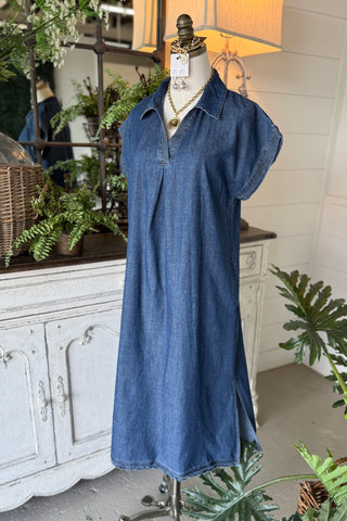 Helen Maxi Dress Denim by Umgee