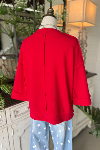 Downy Top Ruby Shirts & Tops Zenana