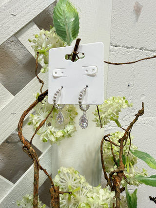 Sharona Earrings Silver Earrings Chic Cool