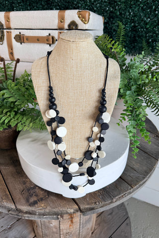 Minnie Necklace Black
