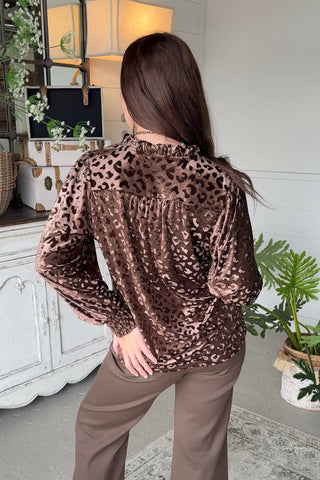 Jessica Top Brown Shirts & Tops Staccato