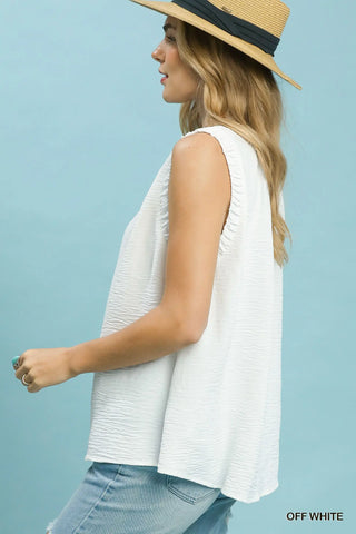 Billie Top Off White by Umgee Shirts & Tops Umgee