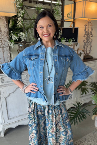 Sweet Soul Jacket Dk Denim