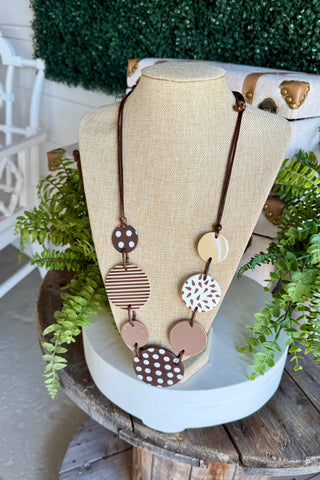 Flanagan Necklace Brown