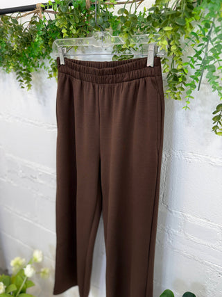 Next Level Pant Set Chocolate Top & Pant Set Zenana