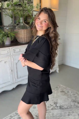 Reagan Skort Set Black by Umgee