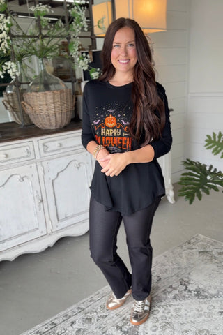 Bats and Bones Top Black Shirts & Tops L & B Creations