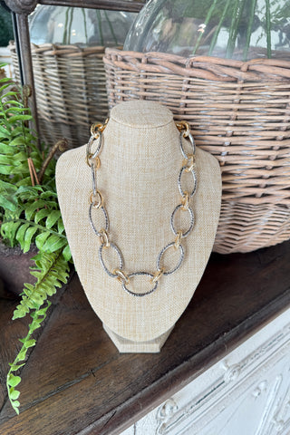 Dallas Necklace Gold/Silver Necklaces Whats Hot Jewelry