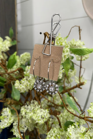 April Earrings Bronze
