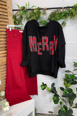 Very Merry Black by Bibi Shirts & Tops Bibi