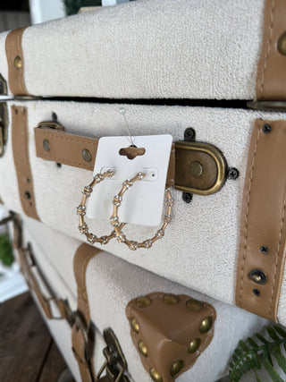 Hoover Earrings Gold Earrings carol's boutique