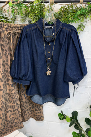 Ivanna Top Denim by Entro