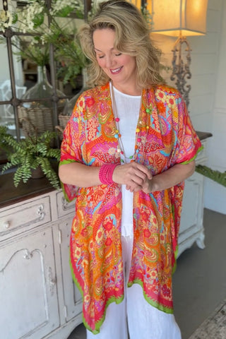 Fiery Kimono Multi Kimonos Urbanista
