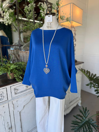 Amble Royal Blue New Color Shirts & Tops Charlotte Avery