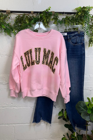 Lulu Mac Lt Pink/Leopard