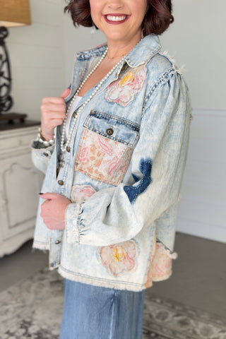Petunia Jacket Denim Jacket Pol Clothing