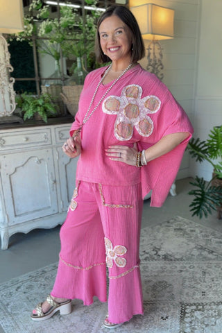 Rianna Top Candy Pink by Easel