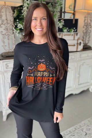 Bats and Bones Top Black Shirts & Tops L & B Creations