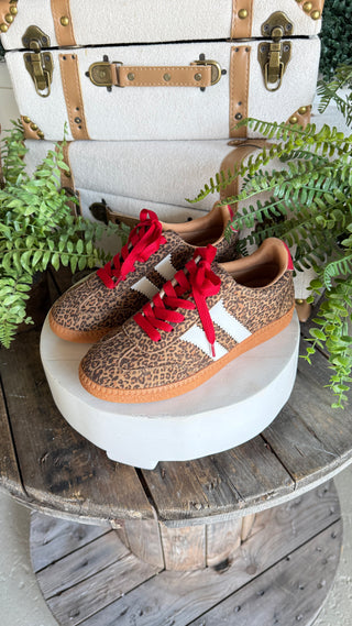 Heads Up Sneakers Mini Leopard by Corky’s