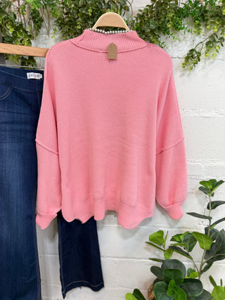 Tiffany Sweater Pink Shirts & Tops Zenana