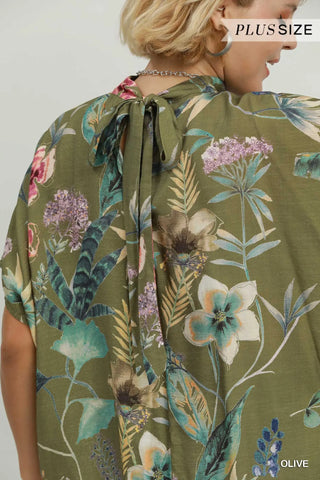 Ricki Top Olive by Umgee Shirts & Tops Umgee