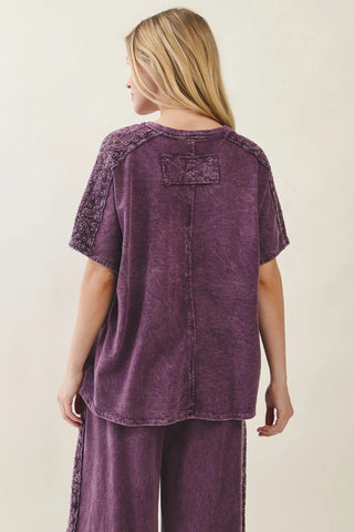 Cuddles Pants Eggplant by J Her