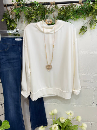 Justine Top Yellow Sweatshirt stylive