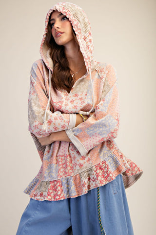 Countryside Top Khaki by Easel Shirts & Tops Easel
