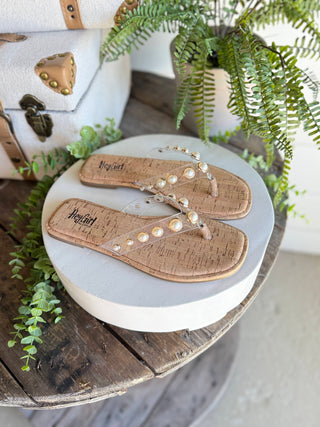 Jump In Sandals Clear by Corky’s Sandal Corky's Footwear