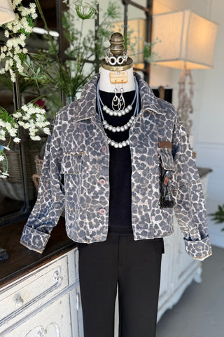 Chauncy Jacket Leopard