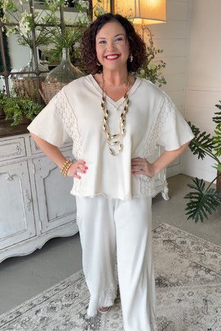 Donovan Top Natural by J Her Shirts & Tops J Her