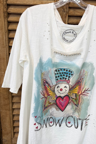 Snow Cute Tee White