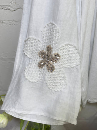 Spring Bling Pants White Pants New Afeis