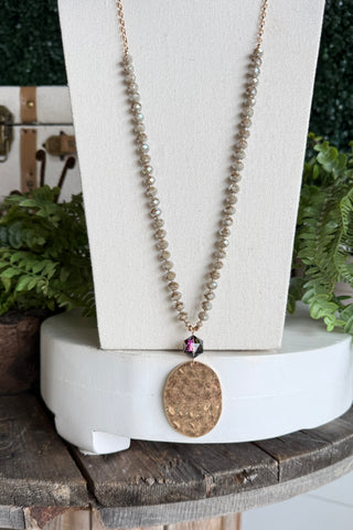 Appeal To Me Necklace Mocha Necklaces SM Style