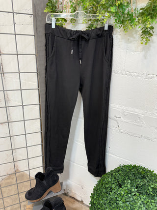 Brianna Pants Black Pants Sunflower