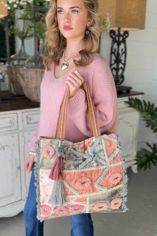 Joleen Hobo Bag Mocha Handbags K & K Interiors