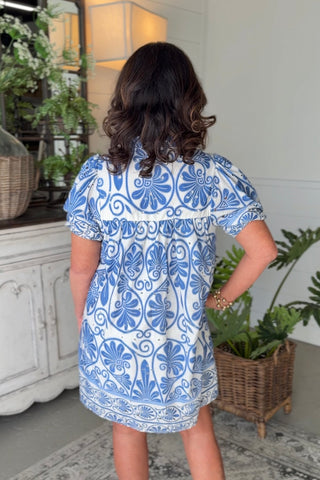 Cleveland Dress Blue by Jodifl Dresses Jodifl