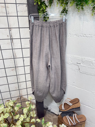Santa Rosa Linen Pants Taupe