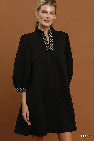 Jackpot Dress Black by Umgee