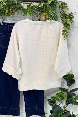Excellence Top Cream by Umgee Shirts & Tops Umgee