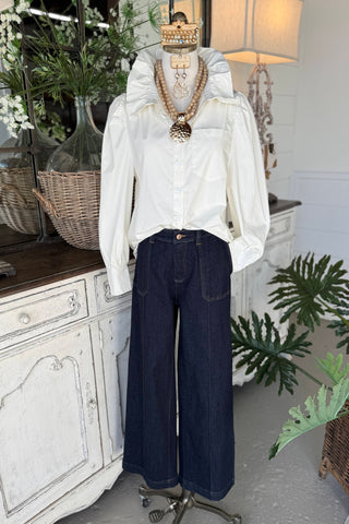 Aleena Pants Dk Denim by Entro Pants Entro