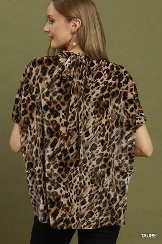 Hypnotic Top Taupe by Umgee