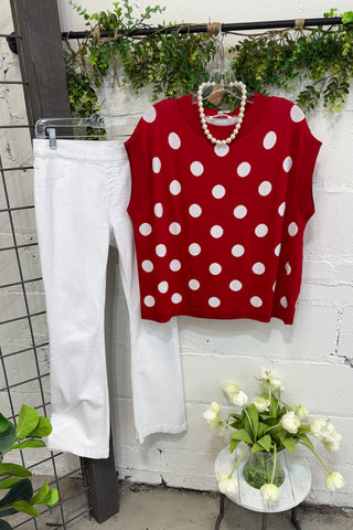 Standout Sweater Red
