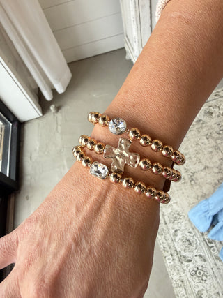 Mandy Bracelet Set Gold Bracelets Chic Cool