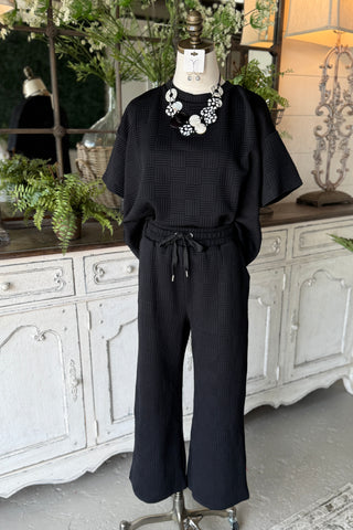 Sheila Pant Set Black