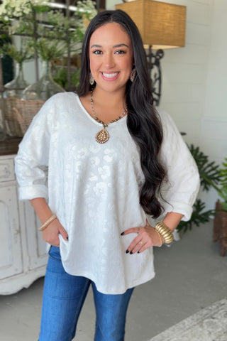 Hidden Image White sweater Oz