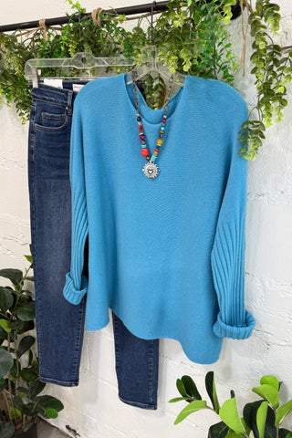 Outer Banks Sweater Blue Sole Luna