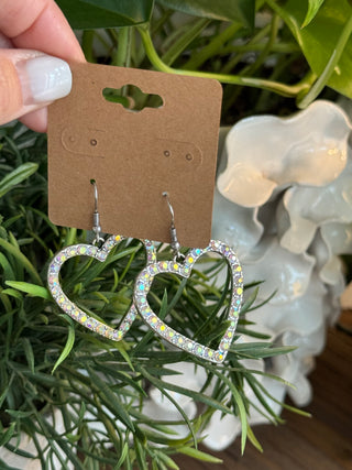 Heart on Fire Earrings Earrings Accessories To Go